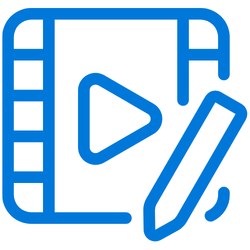 Video Editing by selectask