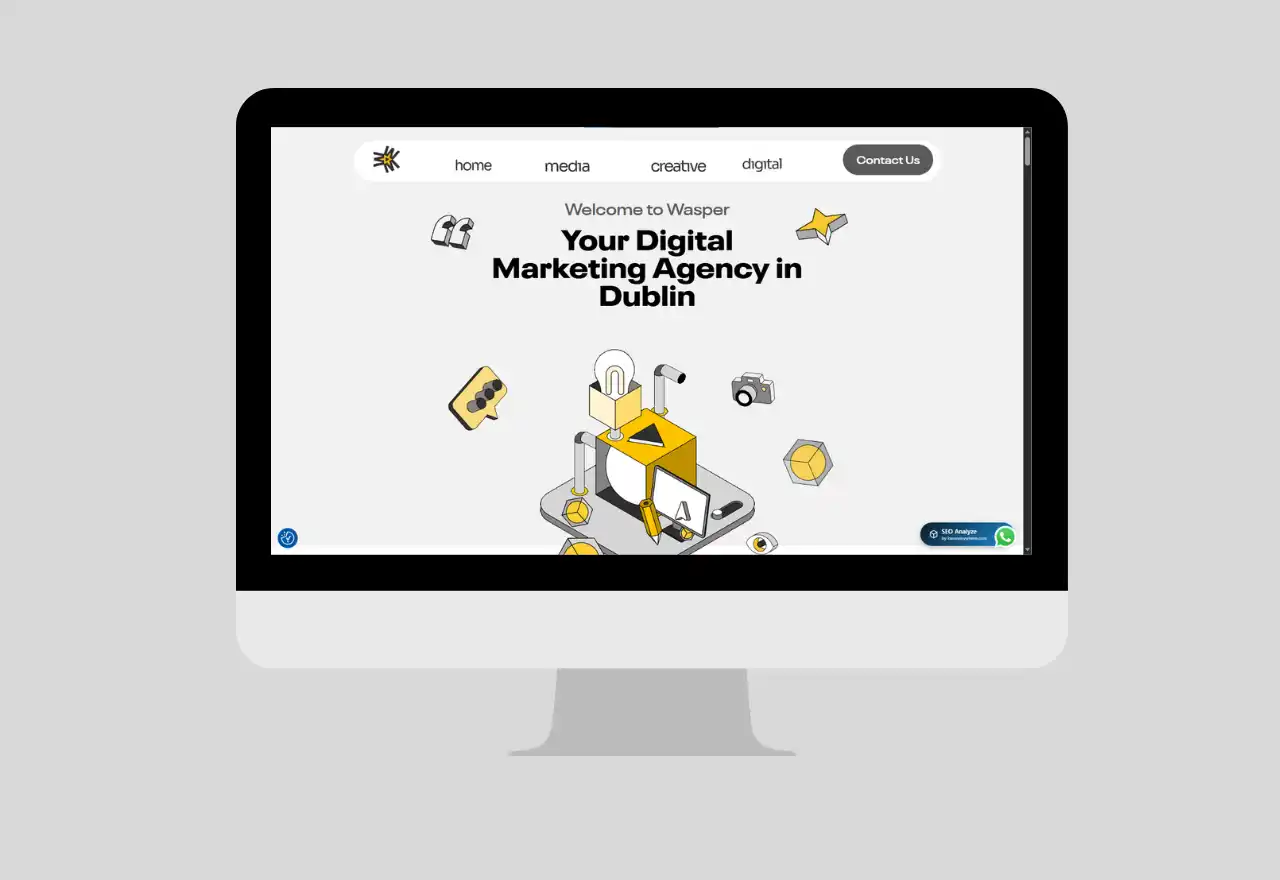 waspermedia.ie website designed by Selectask